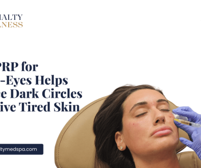 How PRP for Under Eyes Helps Reduce Dark Circles & Revive Tired Skin
