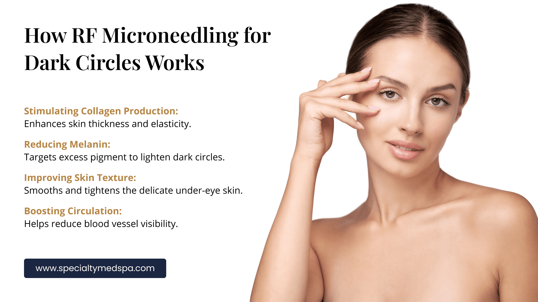 How RF Microneedling for Dark Circles Works