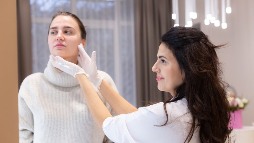 how to get rid of rosacea redness on cheeks with professional treatments