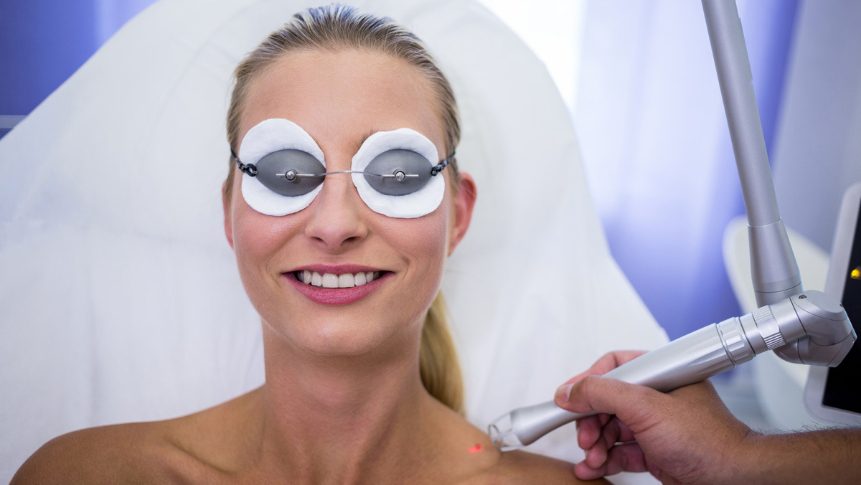 Laser treatment for age spots and sun damage in The Colony TX