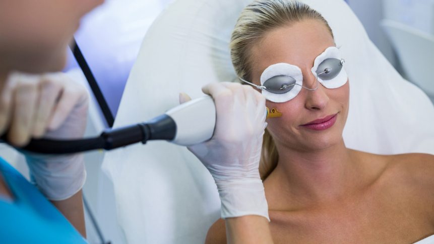 Laser skin resurfacing for sun damage in The Colony TX