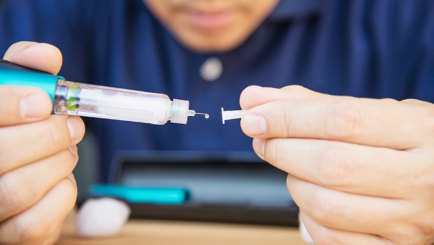 Ozempic injection pen for diabetes and weight loss treatment